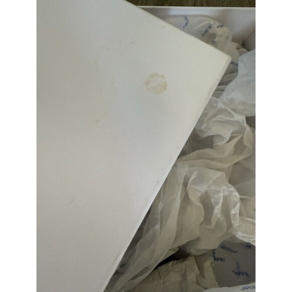 Off-White Empty Shoe Storage Box inlcuding Nordstrom Return Label And $655 MSRP - Picture 4 of 4